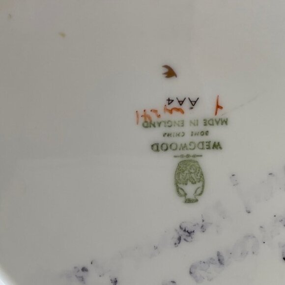 WEDGWOOD Elaine Vintage Rare Dinner & Salad/Dessert Plates (2) - Picture 16 of 16